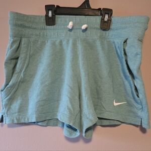 Nike Women's Aqua Athletic Shorts